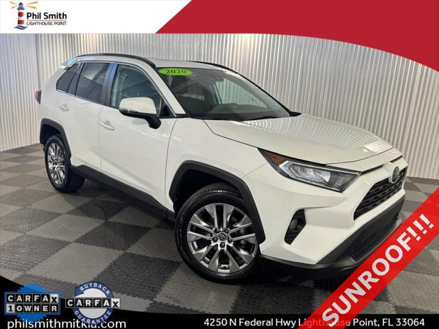 used 2020 Toyota RAV4 car, priced at $20,896