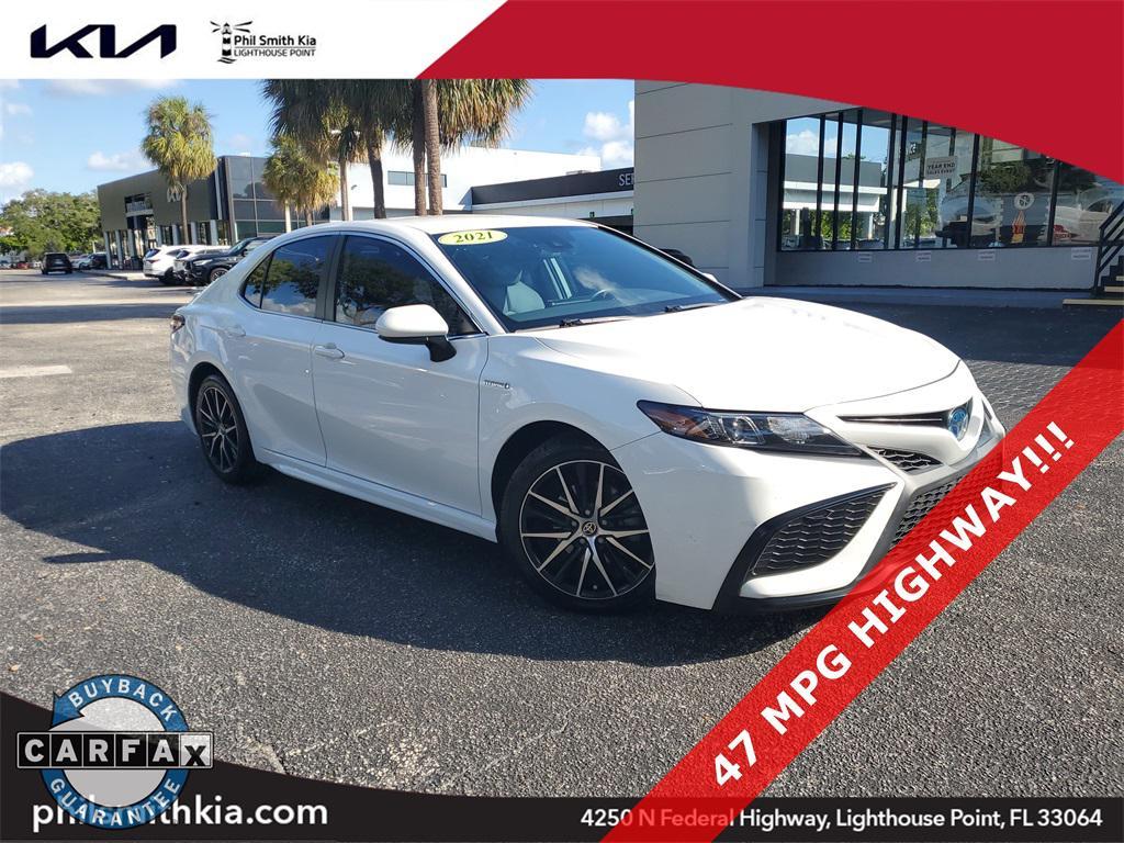used 2021 Toyota Camry car, priced at $21,899