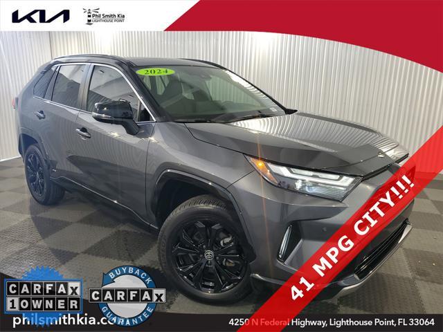 used 2024 Toyota RAV4 Hybrid car, priced at $39,749