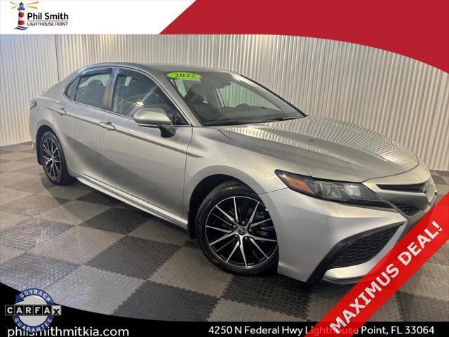 used 2022 Toyota Camry car, priced at $22,498