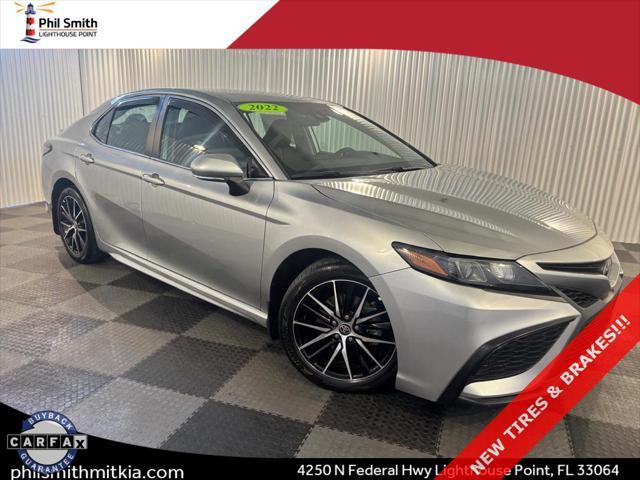 used 2022 Toyota Camry car, priced at $21,349