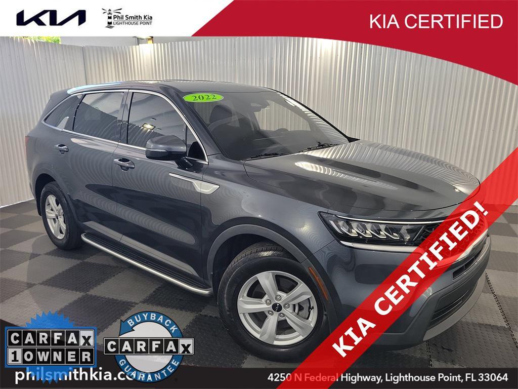 used 2022 Kia Sorento car, priced at $21,499