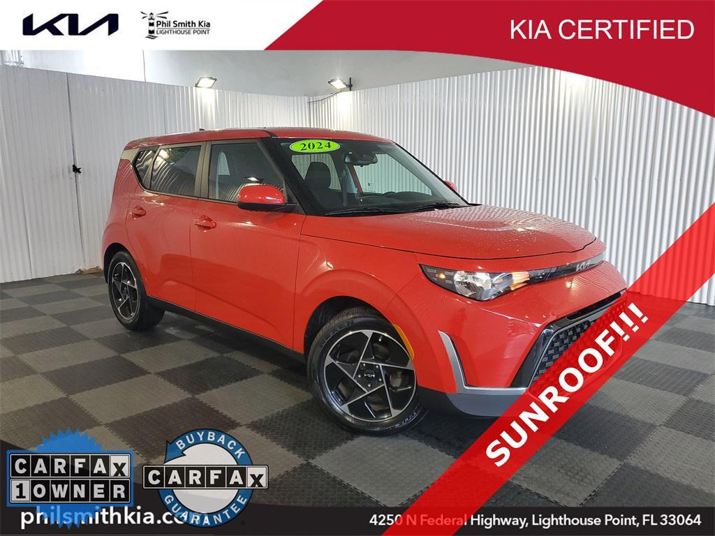 used 2024 Kia Soul car, priced at $19,549