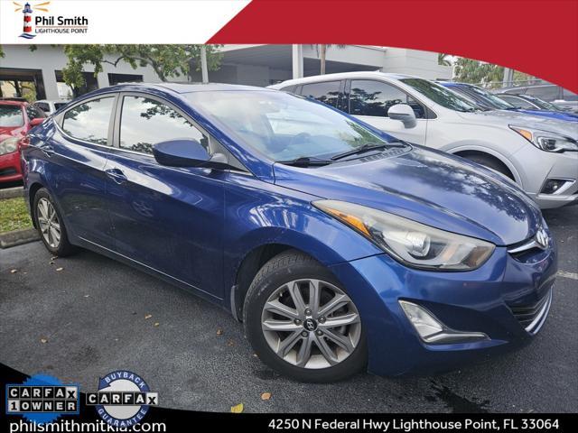 used 2015 Hyundai Elantra car, priced at $8,895