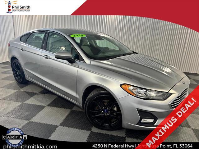 used 2020 Ford Fusion car, priced at $13,499