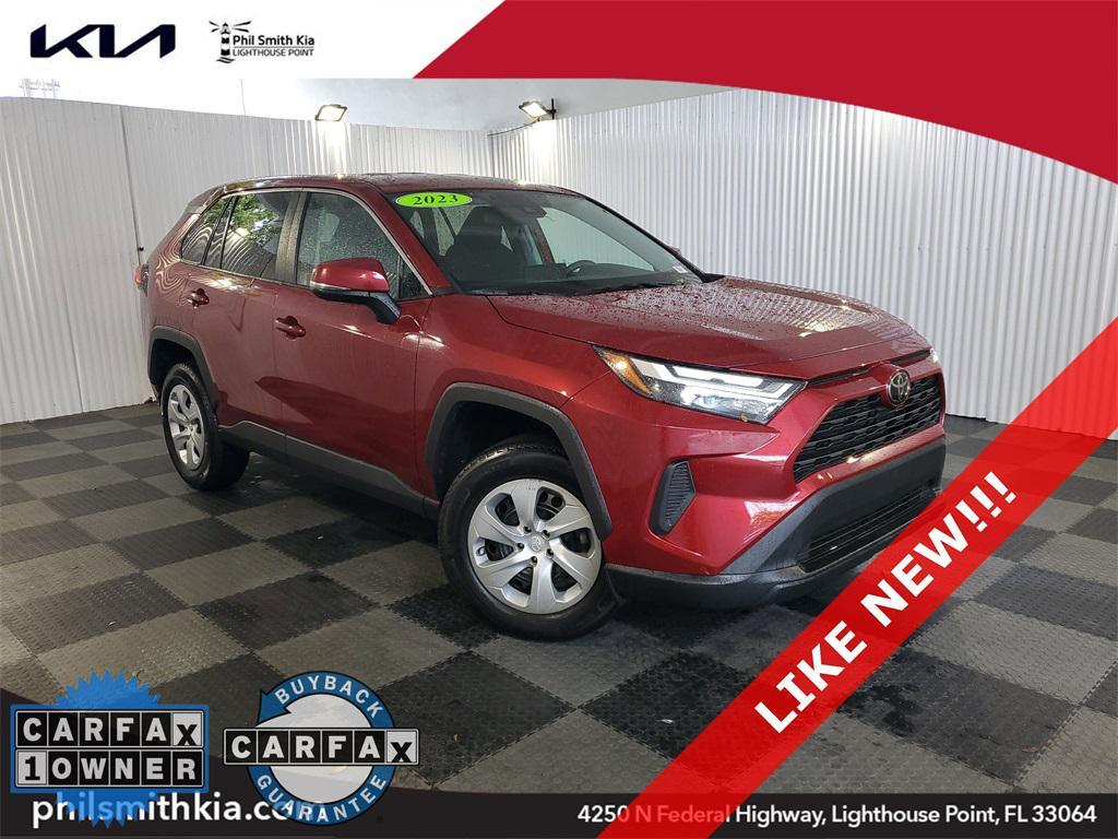 used 2023 Toyota RAV4 car, priced at $25,899