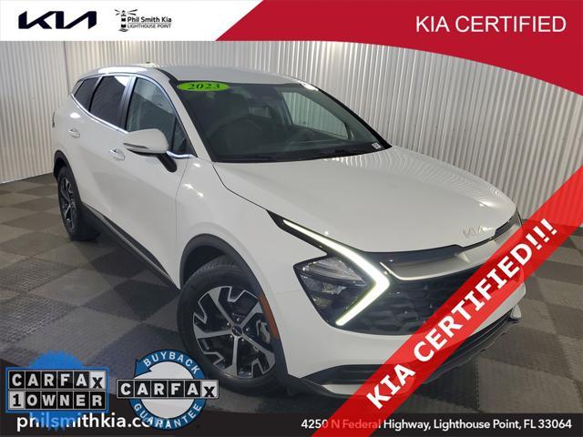used 2023 Kia Sportage car, priced at $23,299