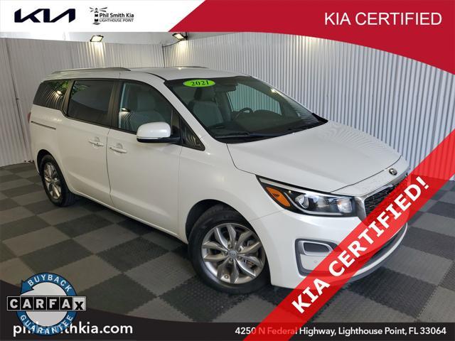 used 2021 Kia Sedona car, priced at $18,495