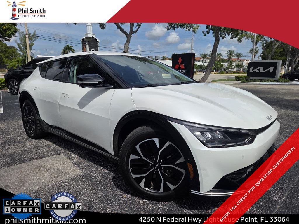 used 2022 Kia EV6 car, priced at $22,475