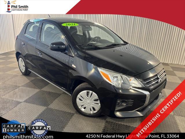 used 2021 Mitsubishi Mirage car, priced at $11,399