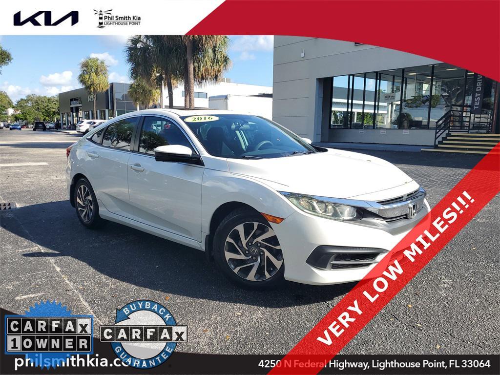 used 2016 Honda Civic car, priced at $17,699