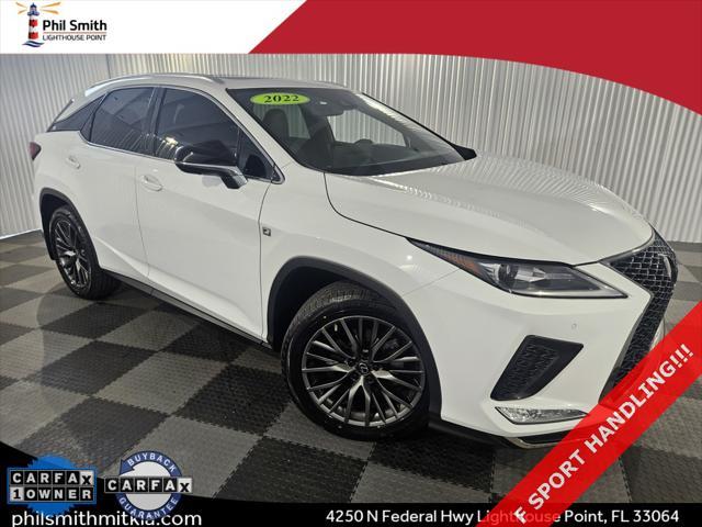 used 2022 Lexus RX 350 car, priced at $40,448