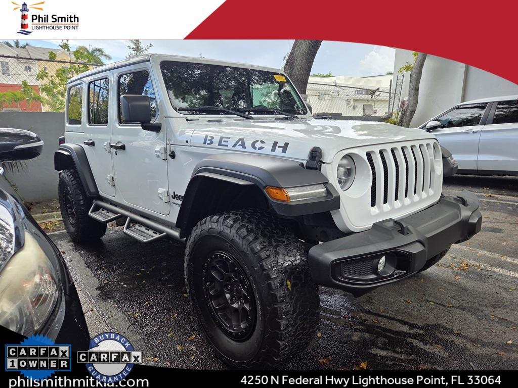 used 2022 Jeep Wrangler Unlimited car, priced at $32,899