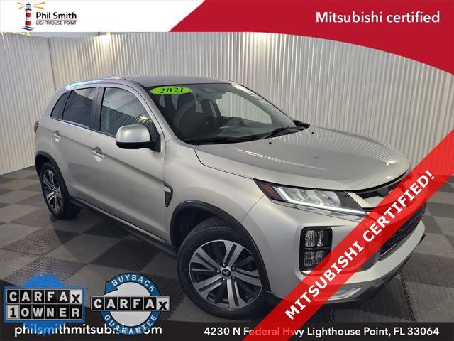 used 2021 Mitsubishi Outlander Sport car, priced at $14,597