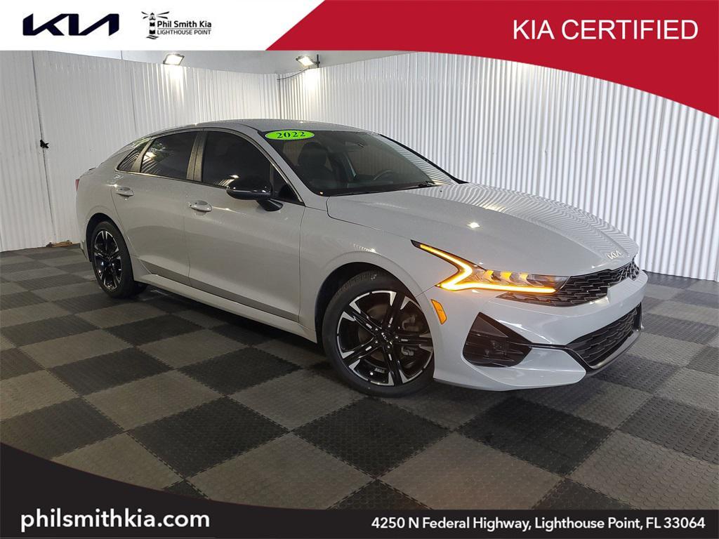 used 2022 Kia K5 car, priced at $19,229