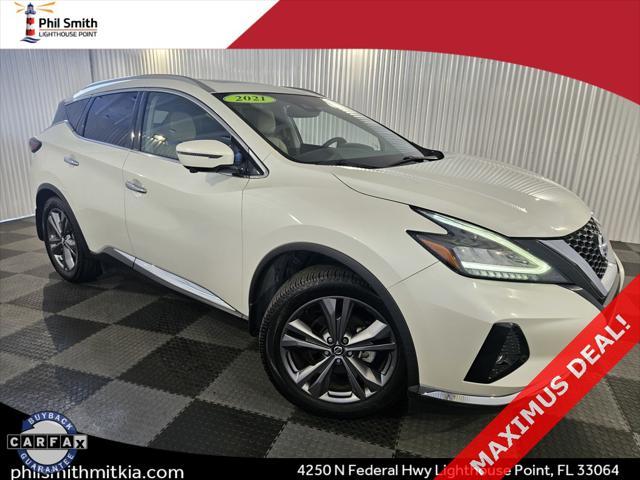 used 2021 Nissan Murano car, priced at $21,497