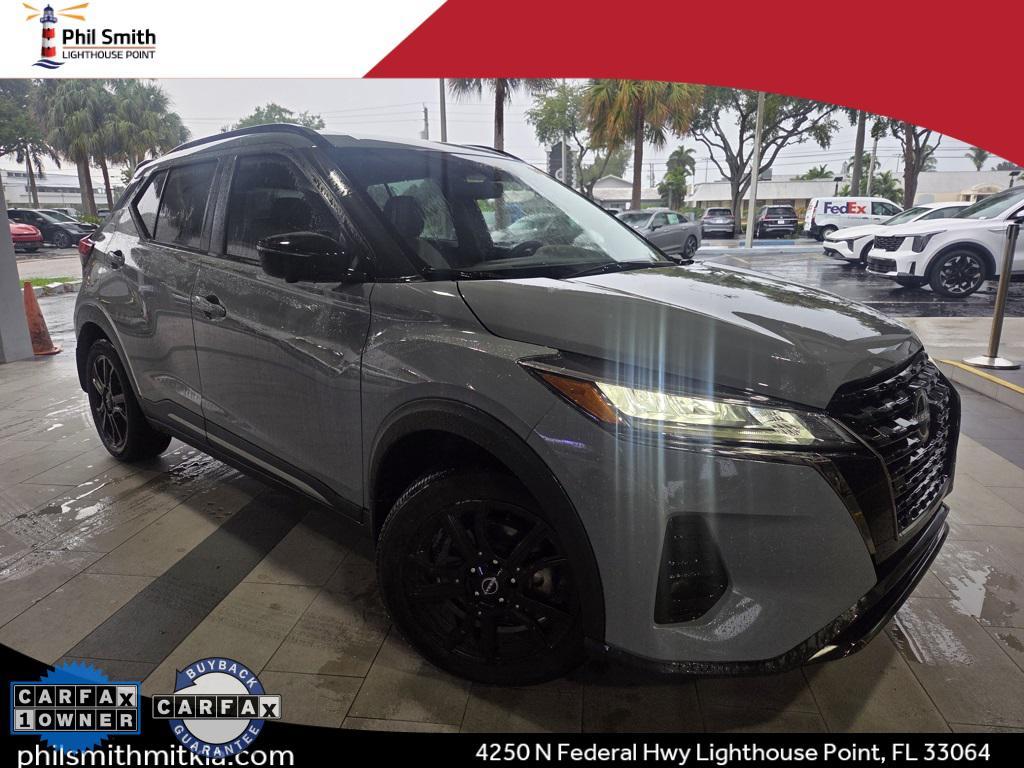 used 2023 Nissan Kicks car, priced at $18,995