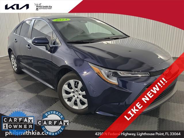 used 2024 Toyota Corolla car, priced at $17,875