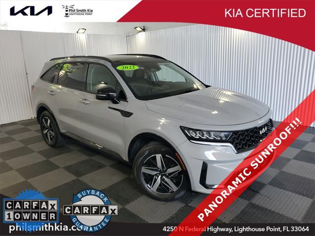 used 2022 Kia Sorento car, priced at $24,995