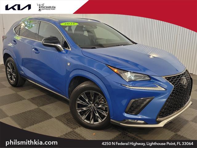 used 2021 Lexus NX 300h car, priced at $30,799