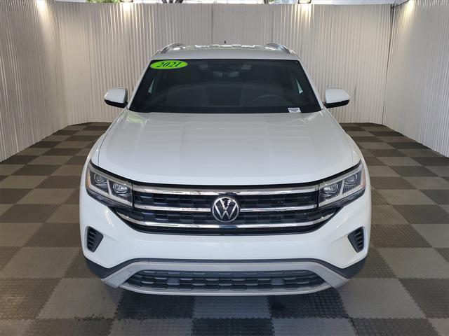 used 2021 Volkswagen Atlas Cross Sport car, priced at $19,649