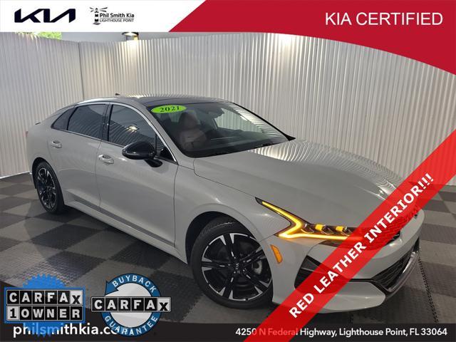 used 2021 Kia K5 car, priced at $22,785