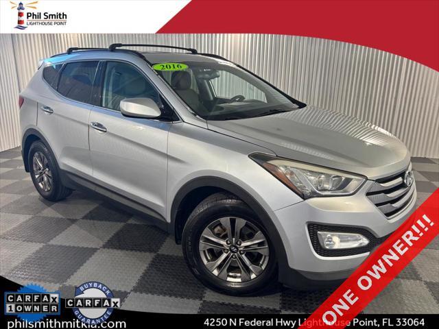 used 2016 Hyundai Santa Fe Sport car, priced at $11,078