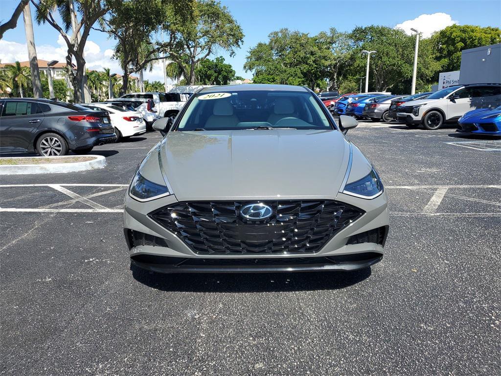 used 2021 Hyundai Sonata car, priced at $16,349