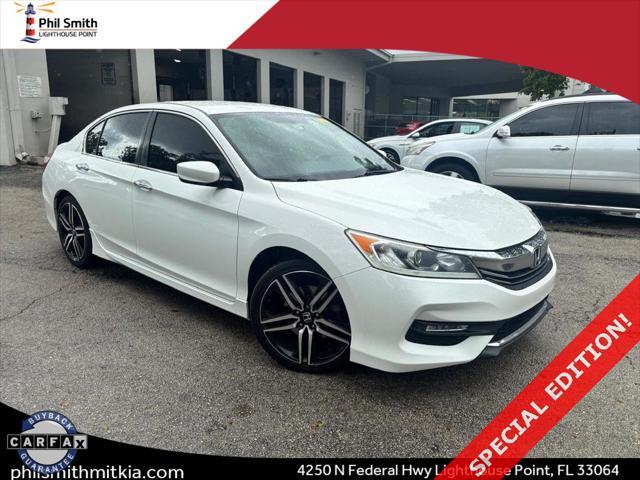 used 2017 Honda Accord car, priced at $14,798