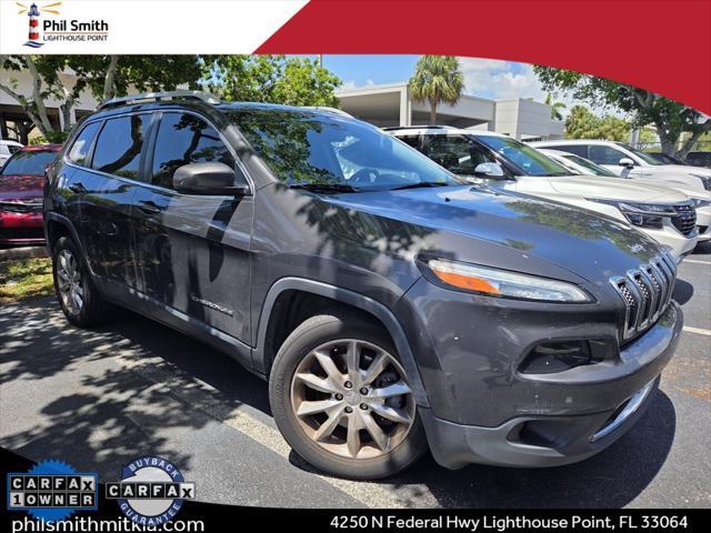 used 2016 Jeep Cherokee car, priced at $11,999