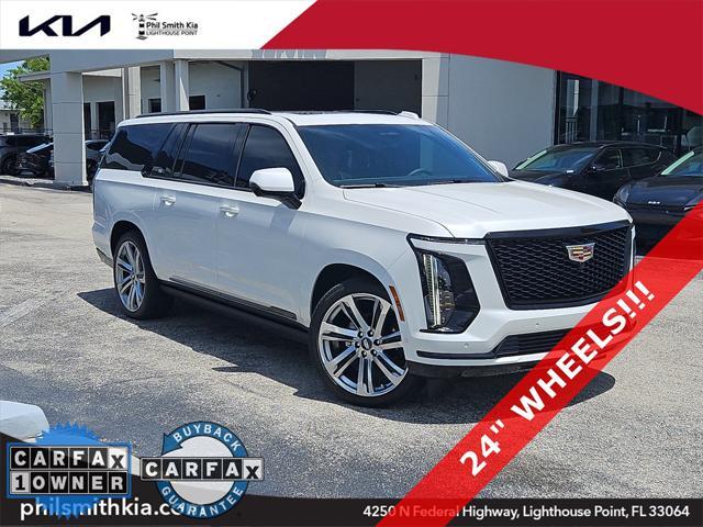 used 2025 Cadillac Escalade ESV car, priced at $131,995
