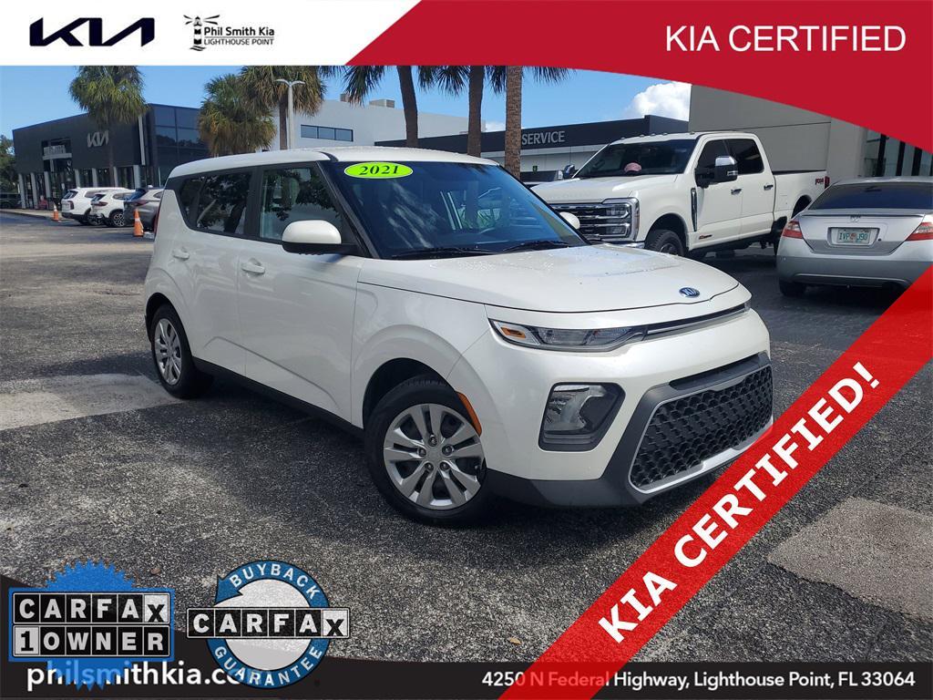 used 2021 Kia Soul car, priced at $12,849