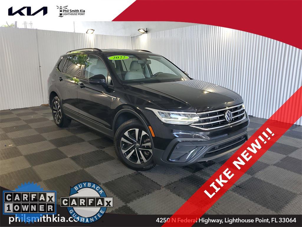 used 2022 Volkswagen Tiguan car, priced at $16,799