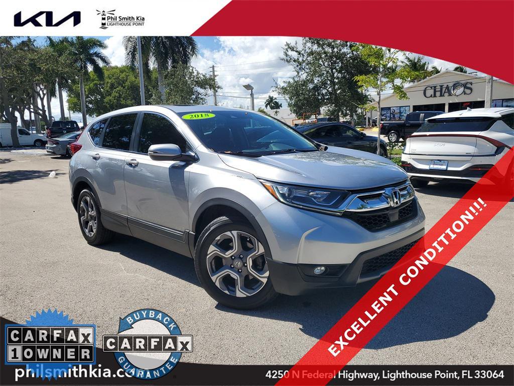 used 2018 Honda CR-V car, priced at $17,199