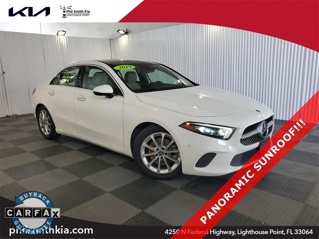 used 2019 Mercedes-Benz A-Class car, priced at $19,599