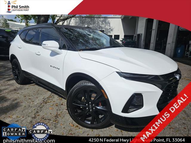 used 2019 Chevrolet Blazer car, priced at $23,399