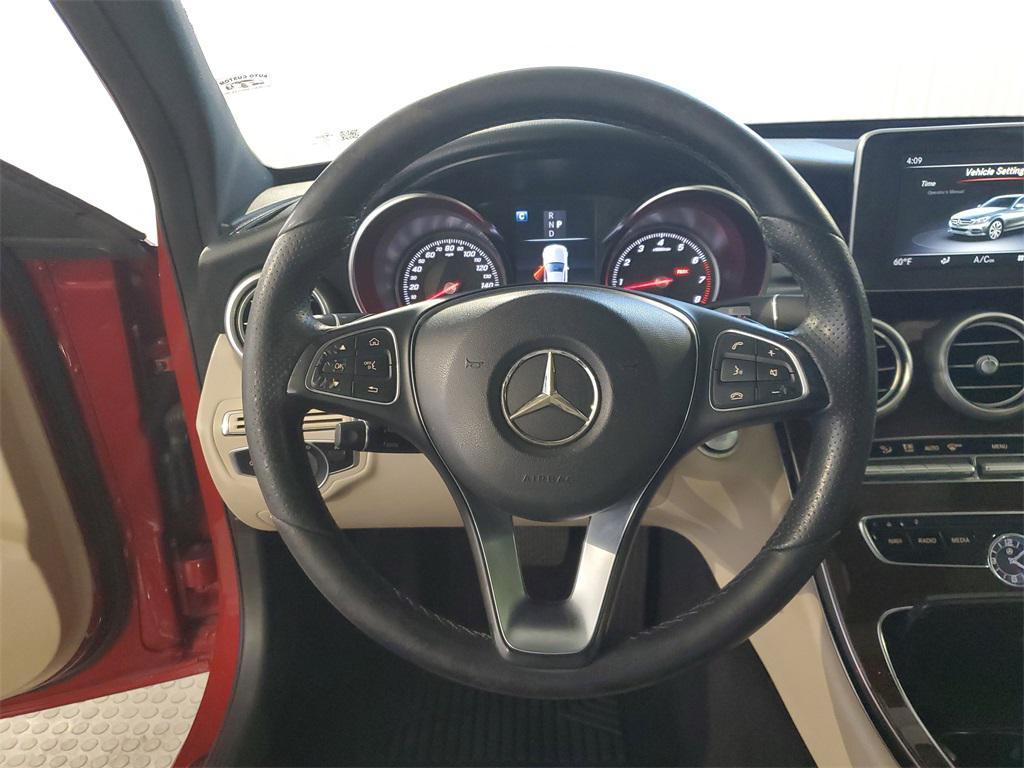 used 2018 Mercedes-Benz C-Class car, priced at $14,199