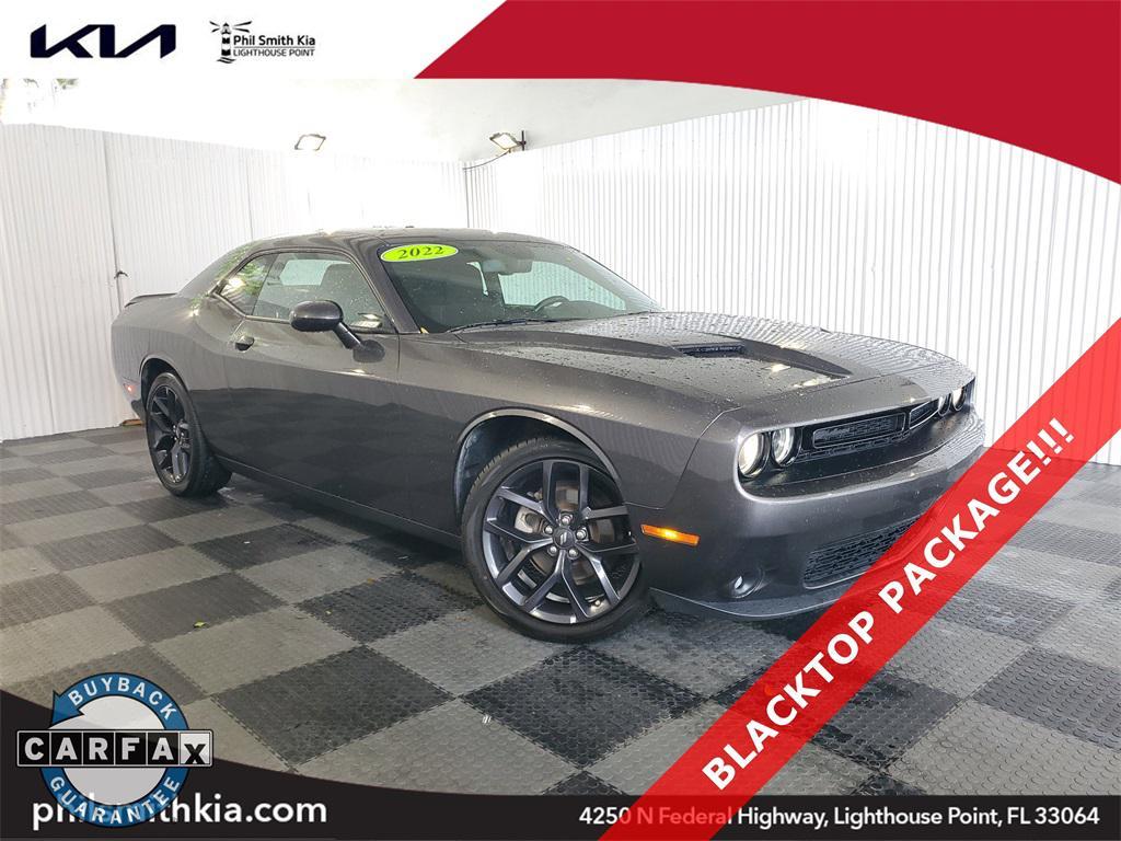 used 2022 Dodge Challenger car, priced at $18,995