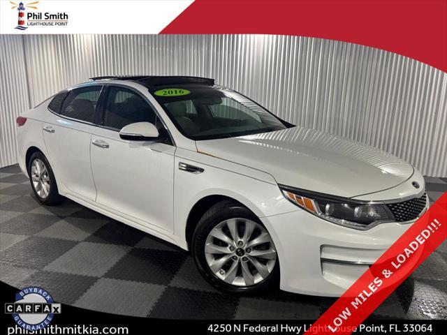 used 2016 Kia Optima car, priced at $13,898