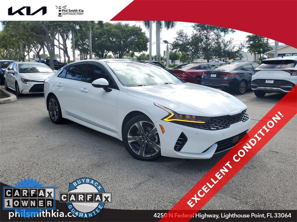 used 2022 Kia K5 car, priced at $18,995
