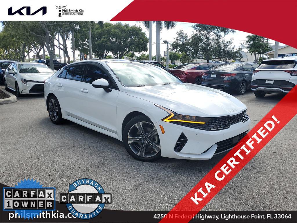 used 2022 Kia K5 car, priced at $19,149