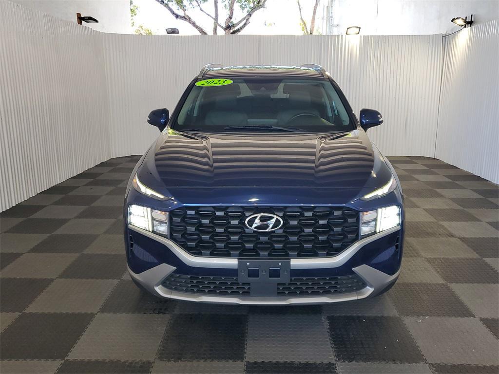 used 2023 Hyundai Santa Fe car, priced at $18,294