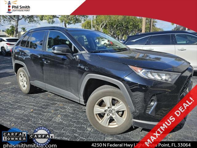 used 2021 Toyota RAV4 car, priced at $20,697