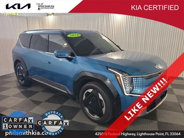 used 2024 Kia EV9 car, priced at $49,495