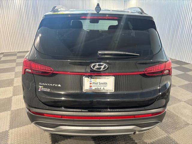 used 2021 Hyundai Santa Fe car, priced at $18,797