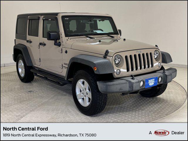 used 2016 Jeep Wrangler Unlimited car, priced at $18,499