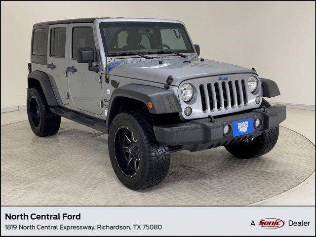 used 2016 Jeep Wrangler Unlimited car, priced at $14,996