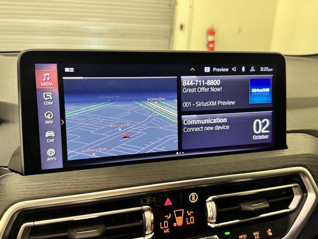 used 2023 BMW X3 car, priced at $32,999