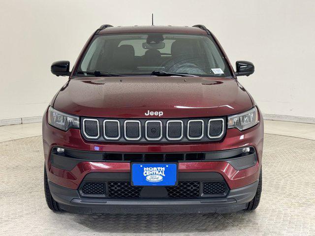 used 2022 Jeep Compass car, priced at $19,498