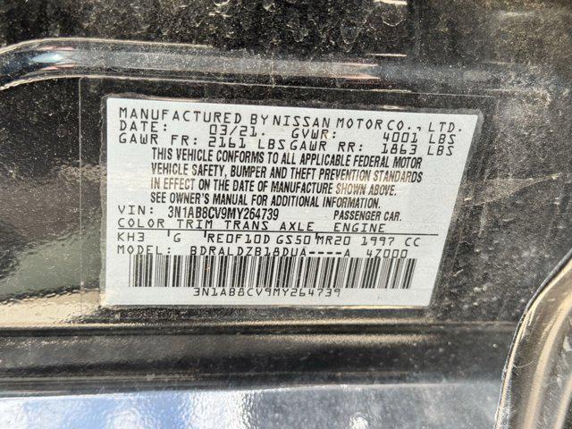 used 2021 Nissan Sentra car, priced at $13,999